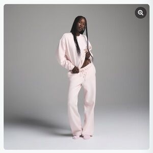 Cotton fleece classic crewneck